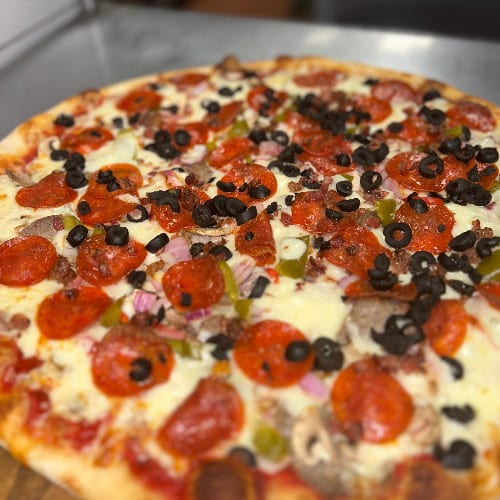 "The Special" Pizza.