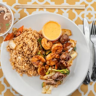 Chicken and Shrimp Hibachi