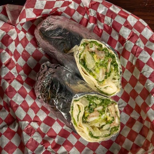 Chicken Caesar Wrap.