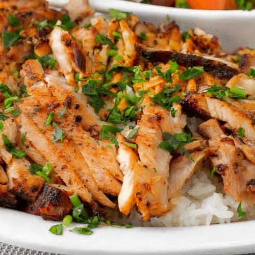 Chicken Shawarma Platter.