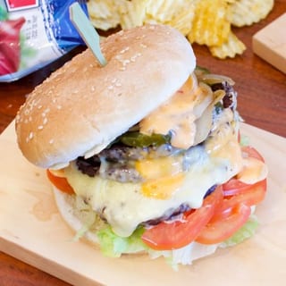 Jake's Monster Cheese Burger