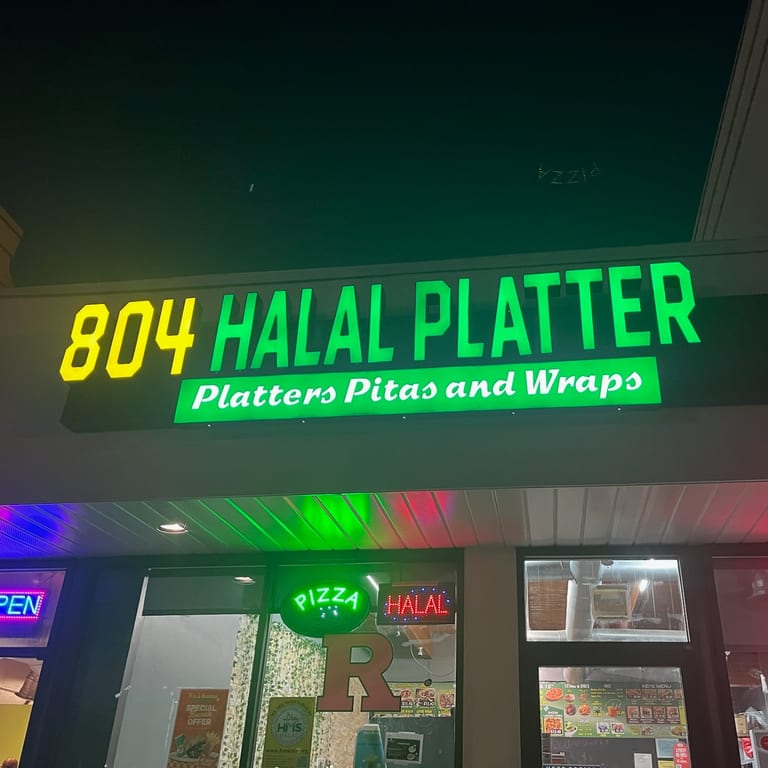 Welcome to 804 Halal Platters