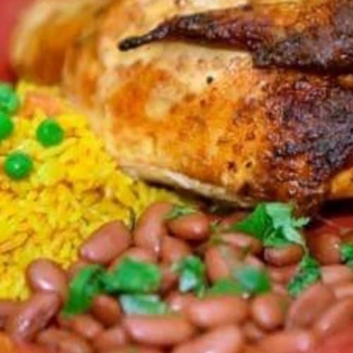 Chicken with 2 Sides (1/4).