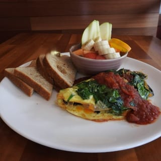 Bacon Cheddar Omelette