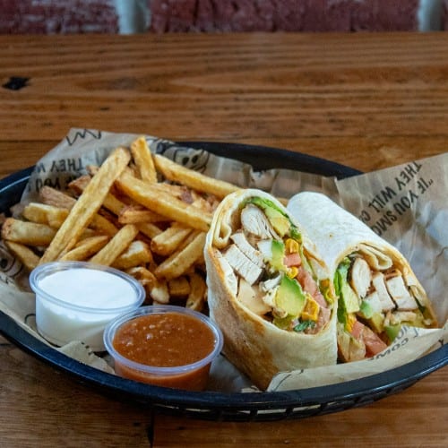 California Chicken Wrap.