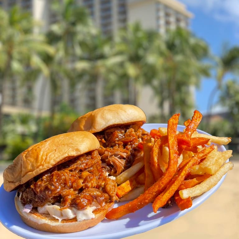 Maui Wowie Pork Sandwich
