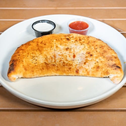 Calzone with Three Toppings.