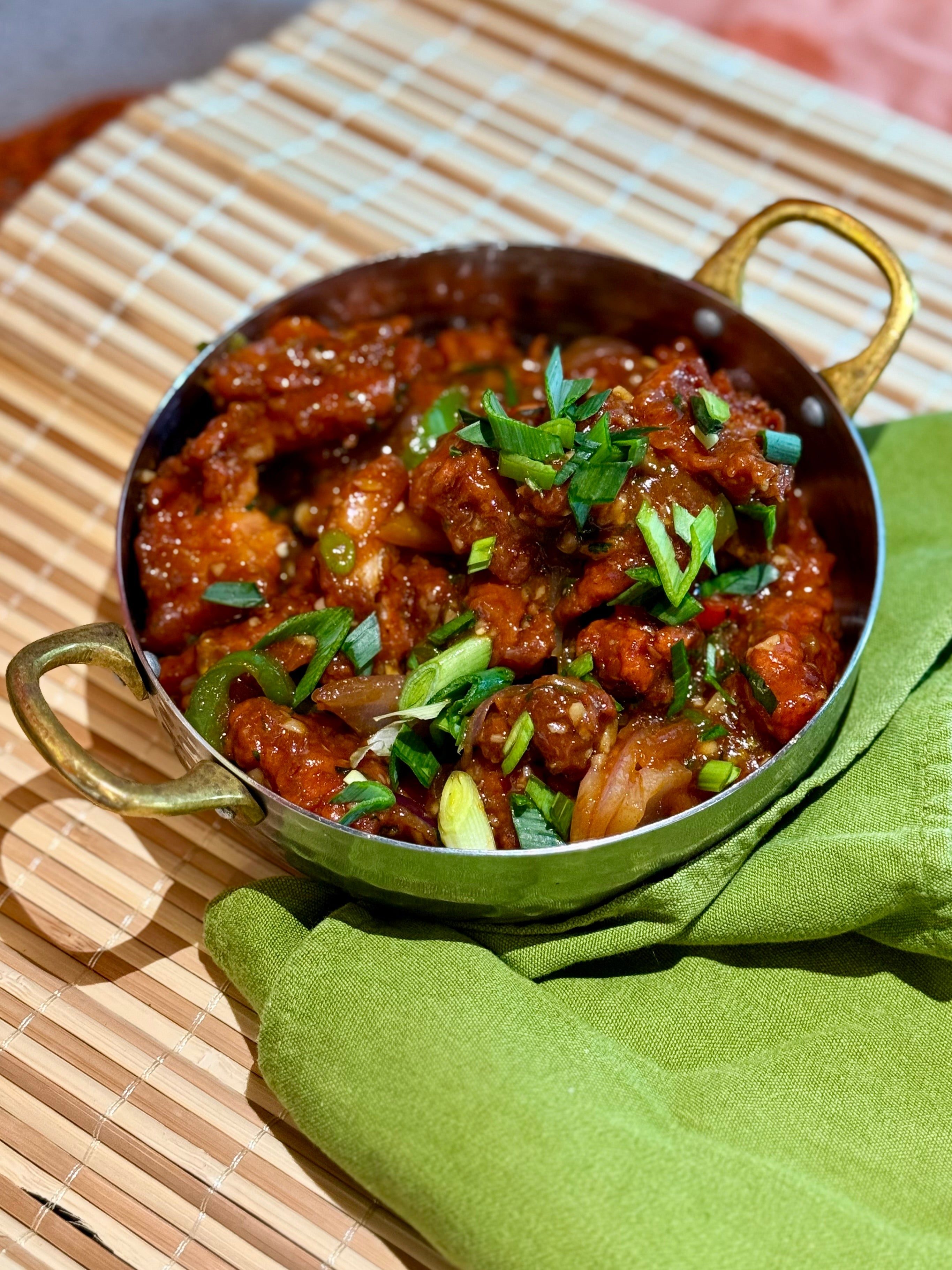 Chicken Manchurian.