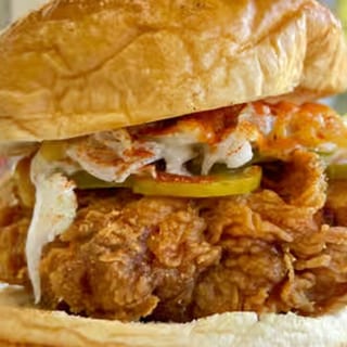 Sweet and Spicy Chicken Sandwich