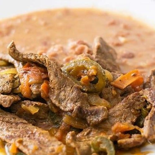 Steak en Salsa Verde.