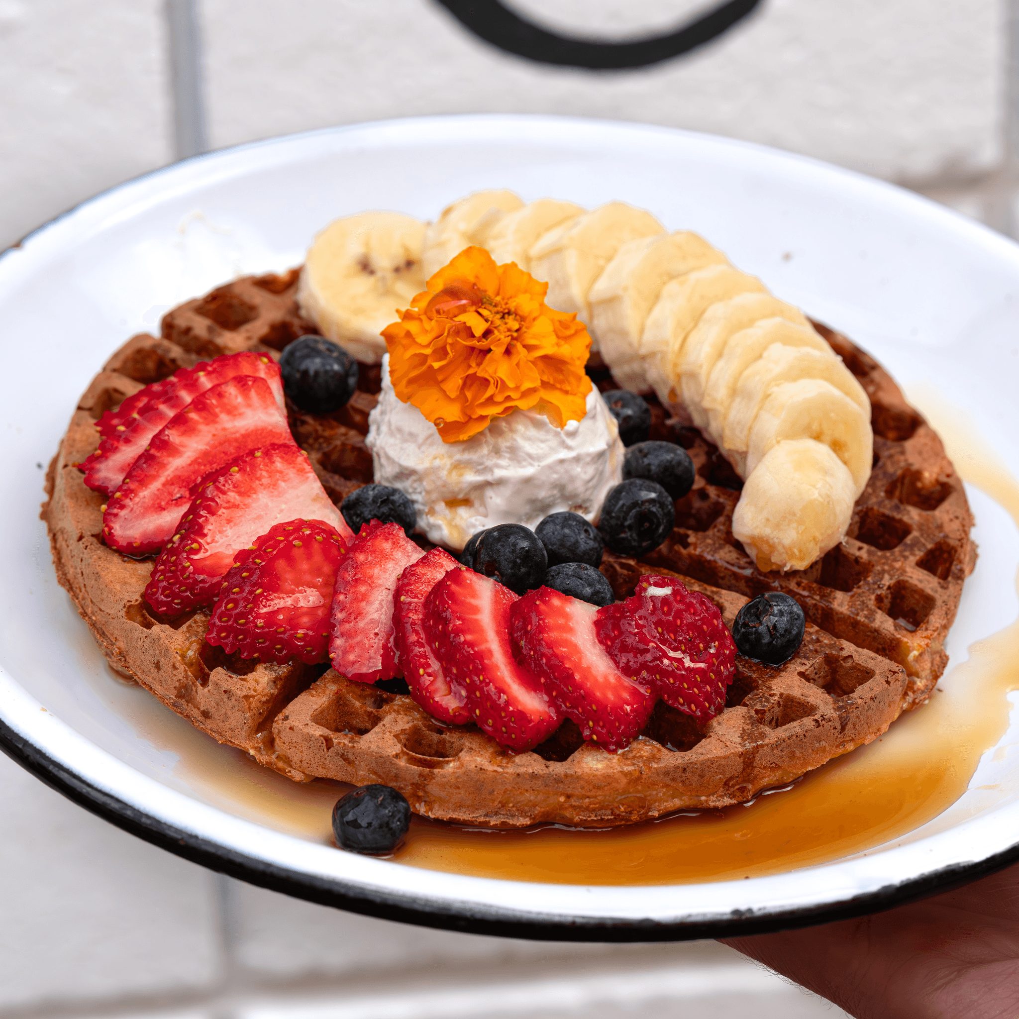 Brazil Nut Waffle.