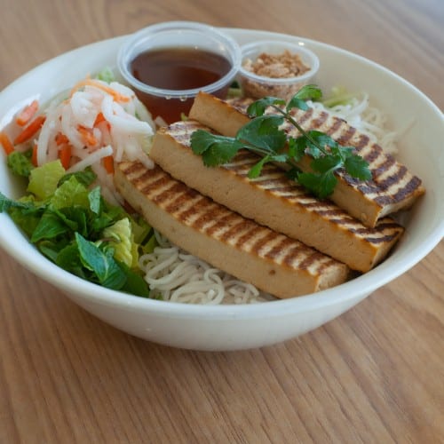 Grilled Organic Tofu Side Order.