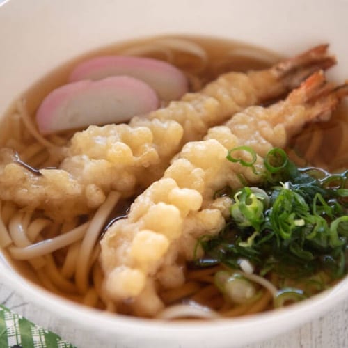Tempura Udon.