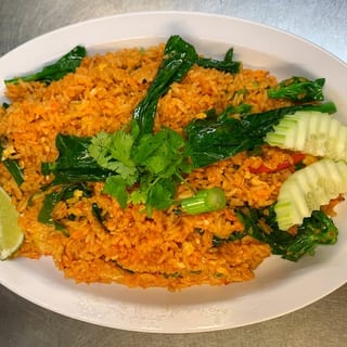 Crab Paste Fried Rice