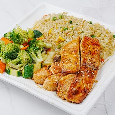Teriyaki Salmon (Dinner).
