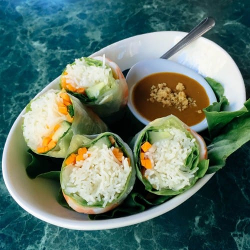 Thai Basil Roll.