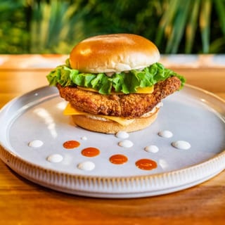 House Special Chick'n Burger Meal