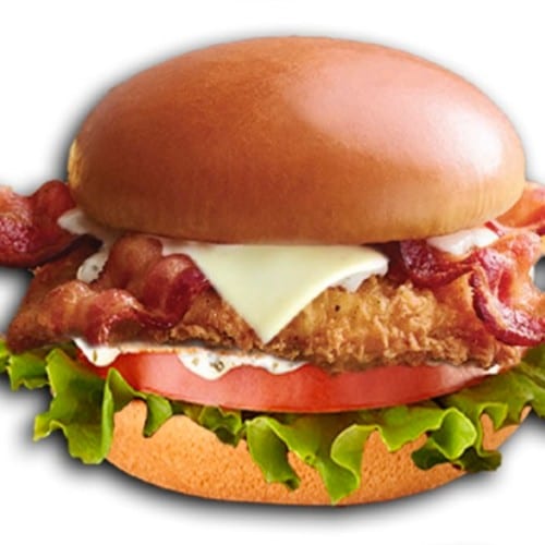 Chicken Deluxe Sandwich.