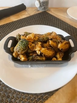 Roasted Brussel Sprouts.