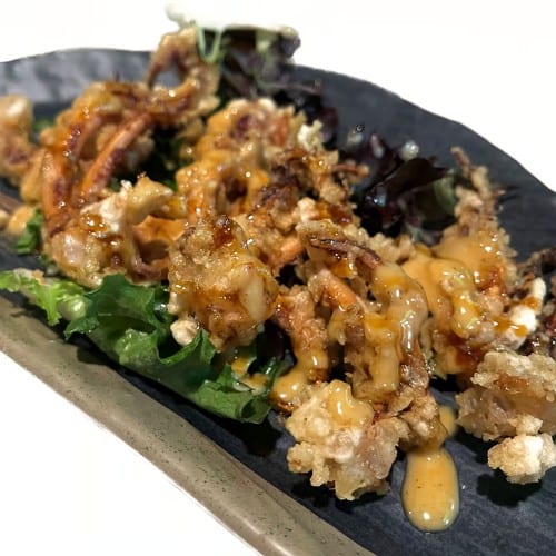 6. Fried Sliced Calamari.