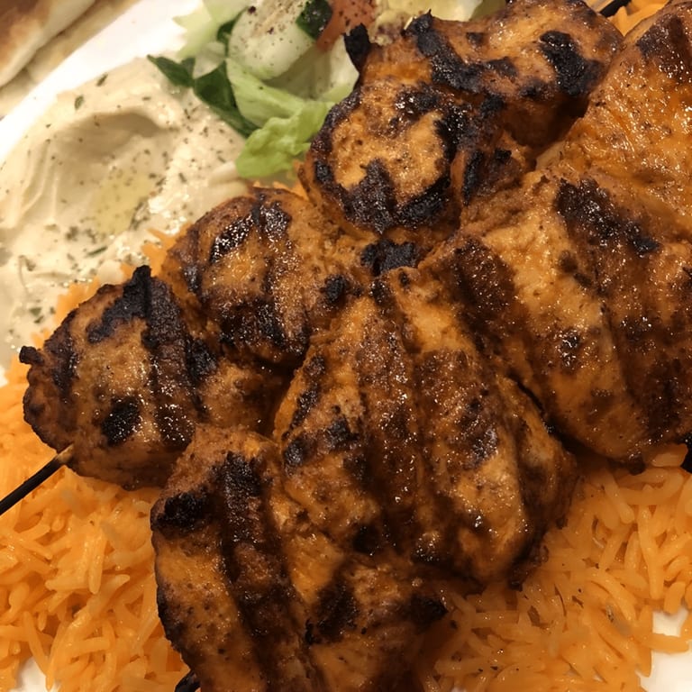 Shish Taouk Grilled to Perfection