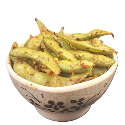 Spicy Edamame.