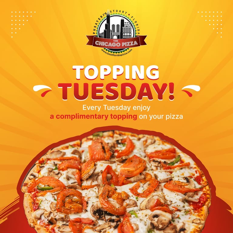 Topping Tuesday Pusateri’s Pizza