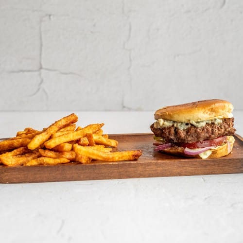 Black n Blue Burger.