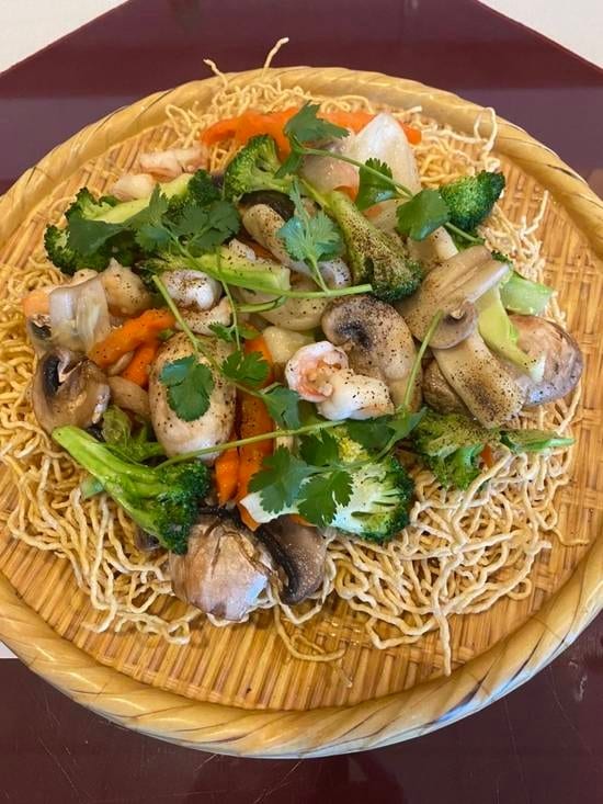Pan Fried Noodles.