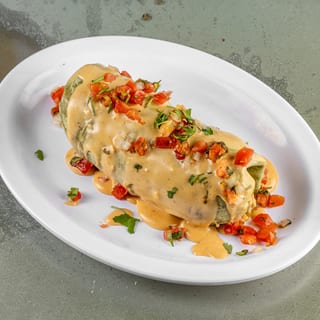 Raging Queso Burrito