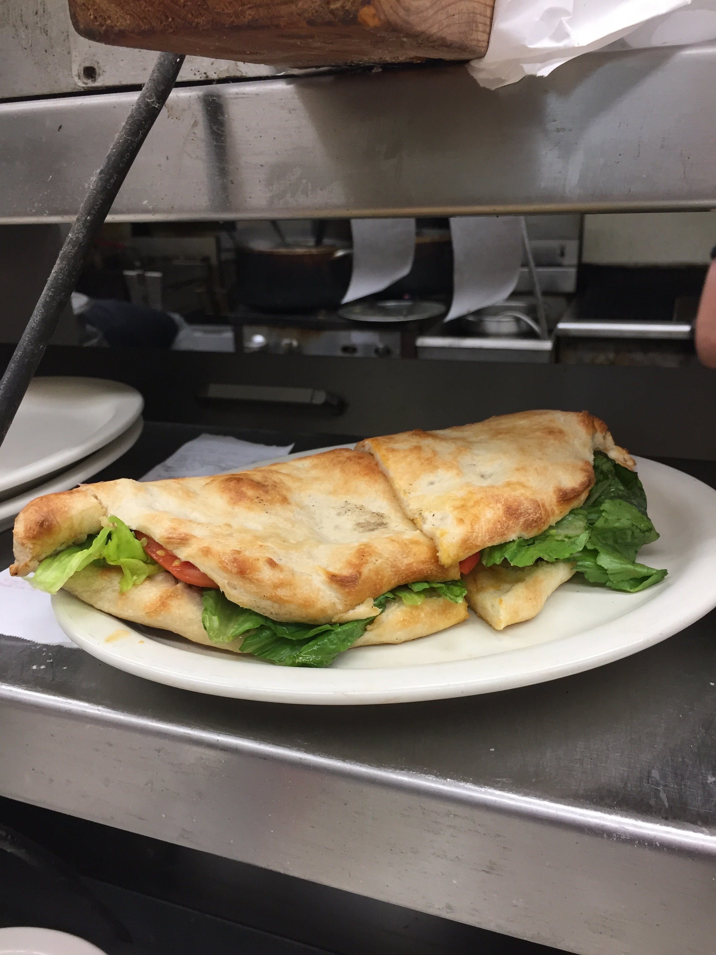 Chicken Bacon Ranch Calzone Sub.