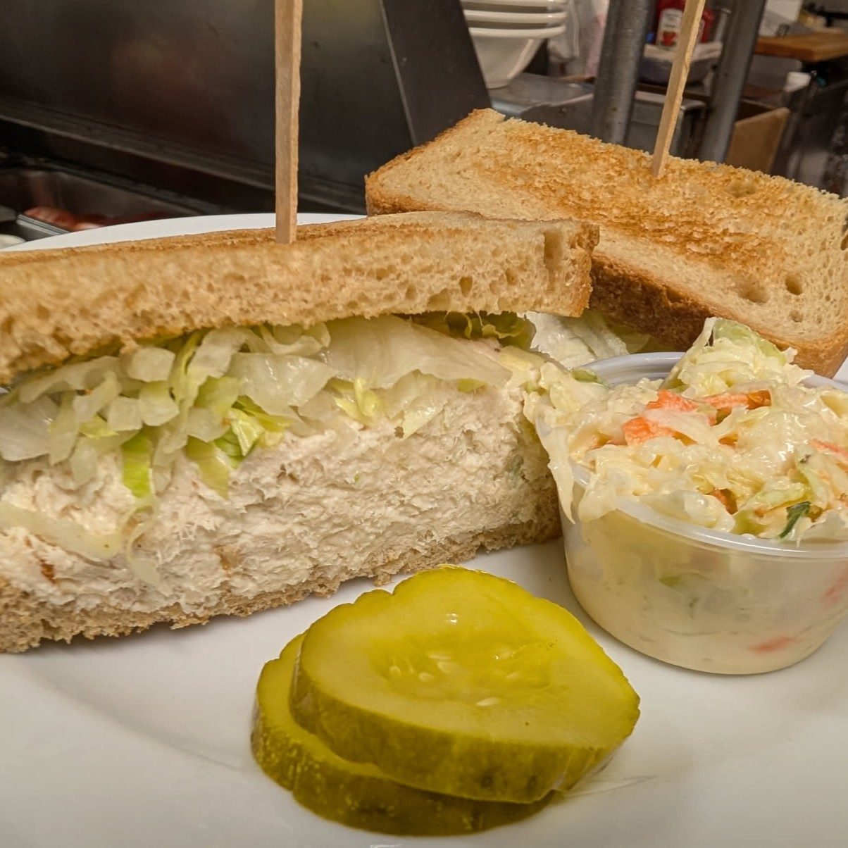 Chicken Salad Sandwich.