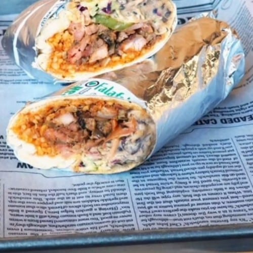 Create Your Own Pita Wrap.