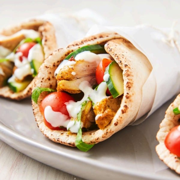 The A-Lister (Chicken Shawarma).