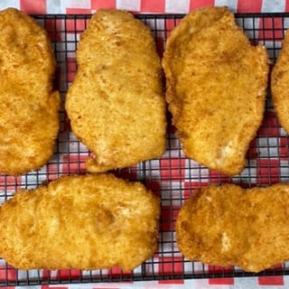 Crispy chicken teriyaki rice meal