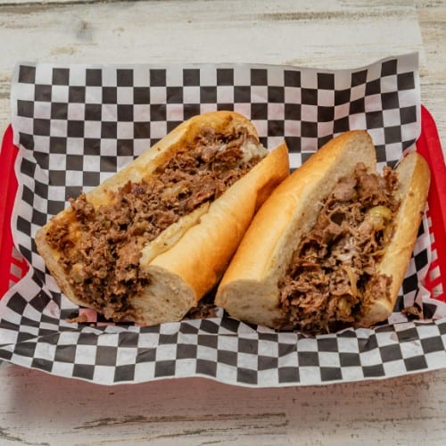 Cheesesteaks.