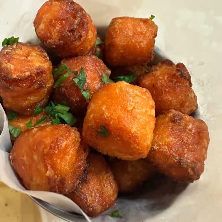 Crispy tots brunch.