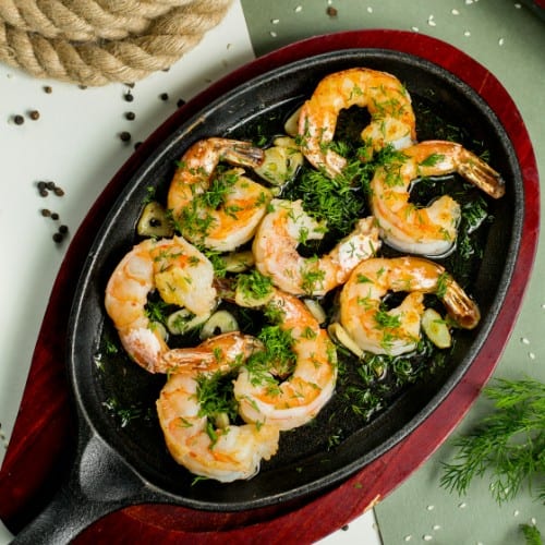 14. Garlic Shrimp Patio.