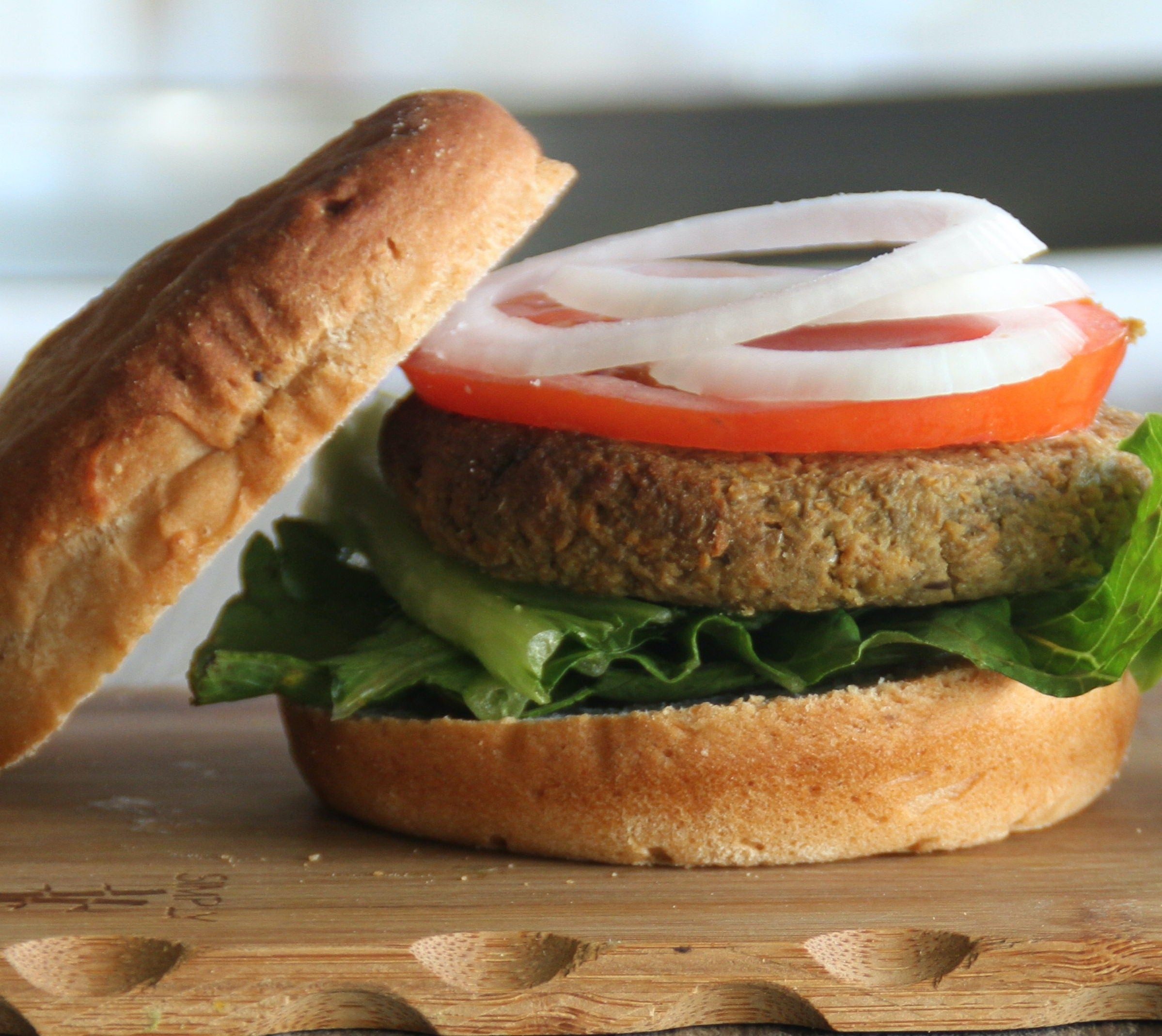 Lentil Burger.