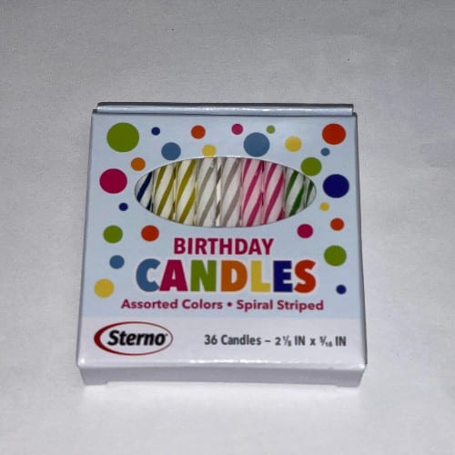 Celebration Candles.