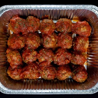 Pan of Meatballs