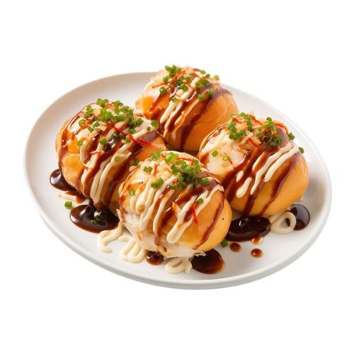 Takoyaki.