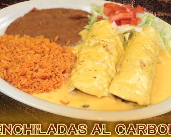 Enchiladas Al Carbon.