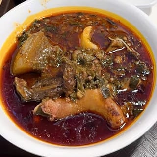 Peanut Soup ( Fish/Chicken)