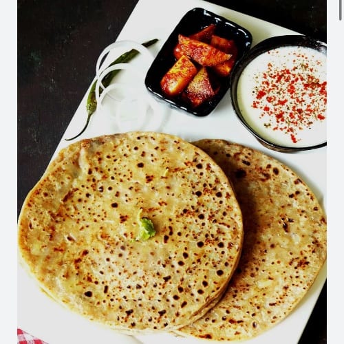 Aloo (Potato) Parantha.