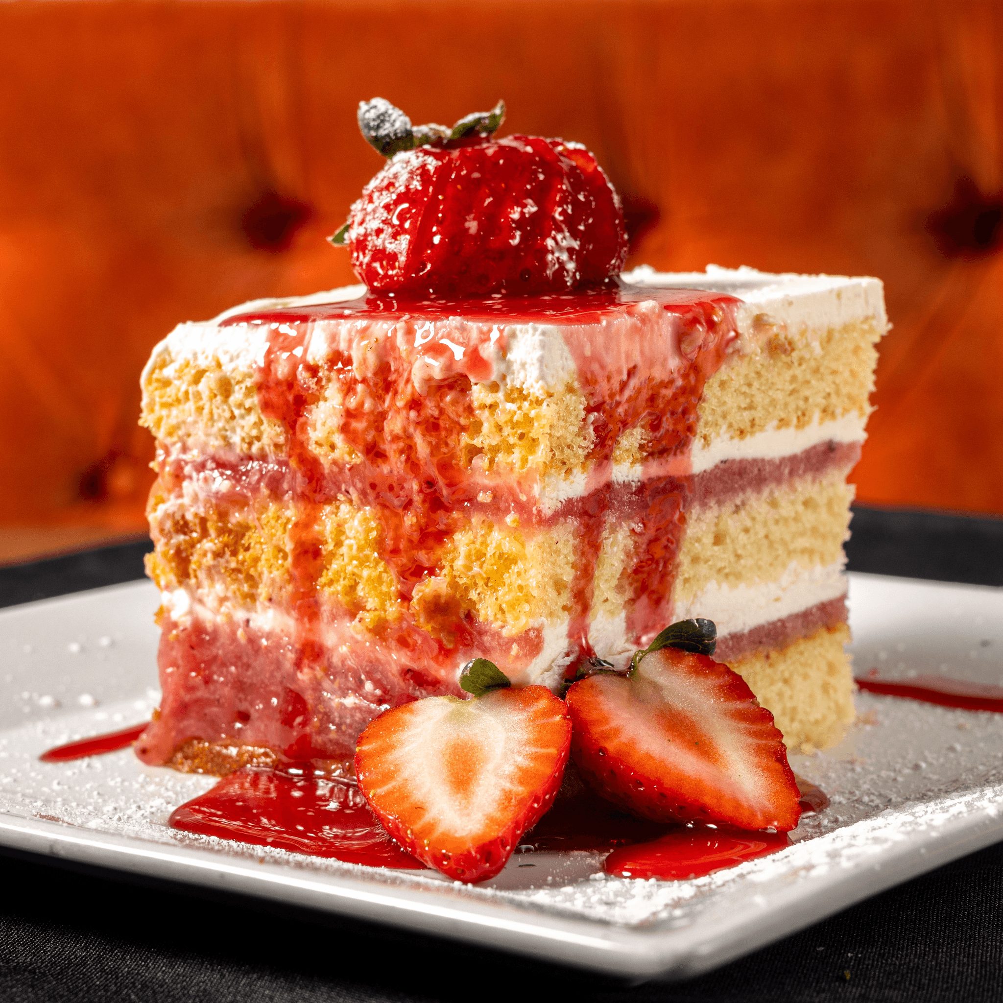 3-Layer Strawberry Shortcake.