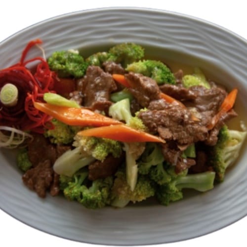 Beef with Fresh Broccoli.