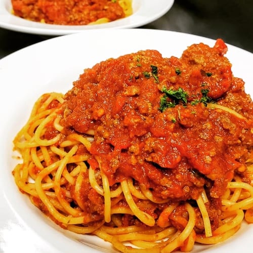 Kids Spaggetti Meatsauce.