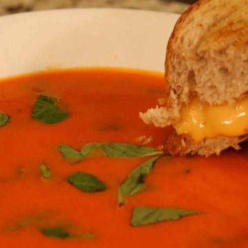 Tomato Basil Soup.
