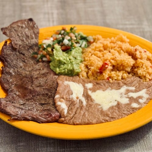 3.  Steak Mexicano Dinner.